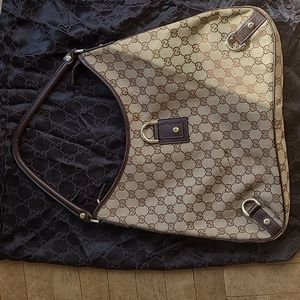 Gucci monogram shoulder bag